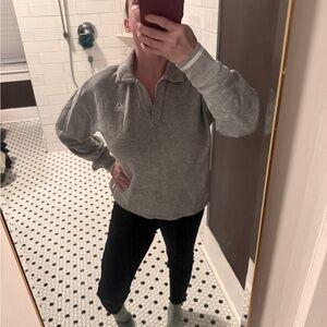 Reebok Women's Gray Pullover Sweater